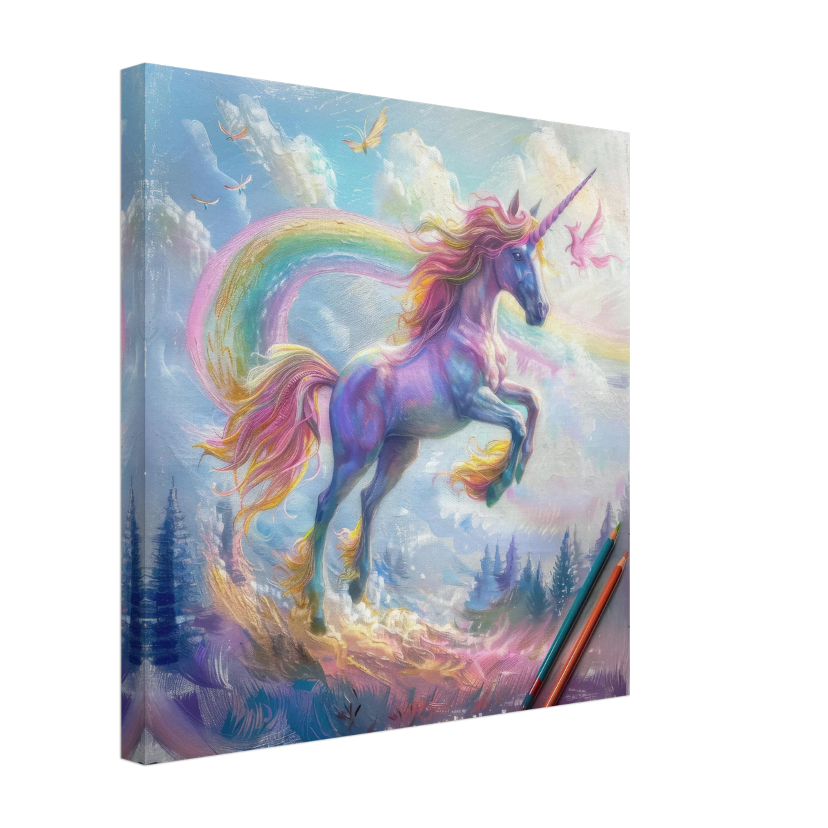 Children Kids Room Art Unicorn Fantasy 3 - Shop Ai Art WebShop - Digital Art online Store