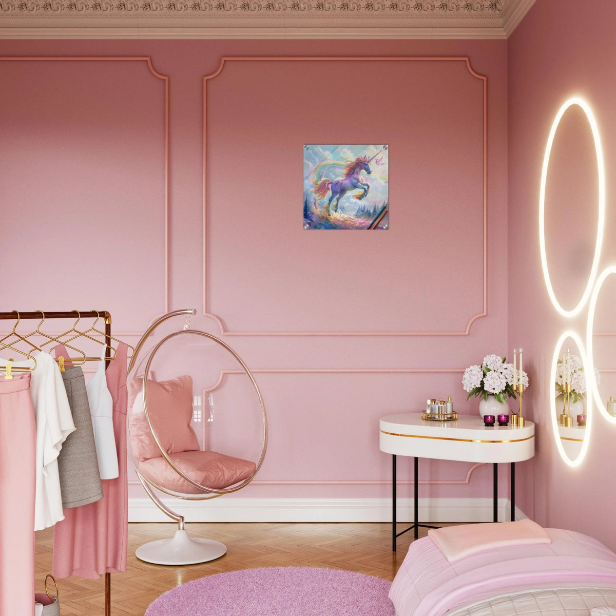 Children Kids Room Art Unicorn Fantasy 3 - Shop Ai Art WebShop - Digital Art online Store