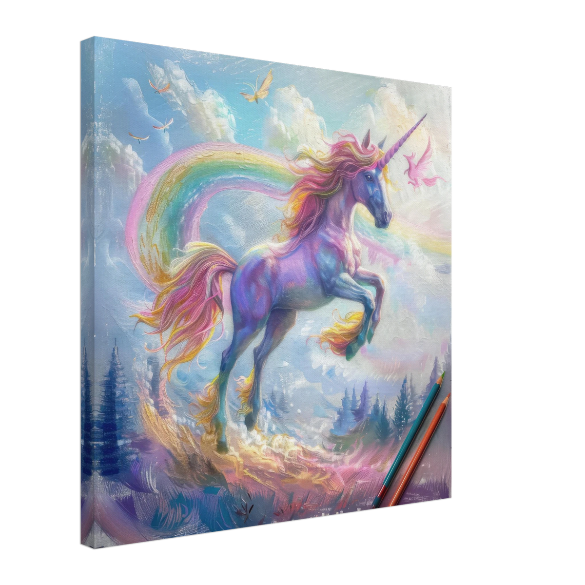 Children Kids Room Art Unicorn Fantasy 3 - Shop Ai Art WebShop - Digital Art online Store