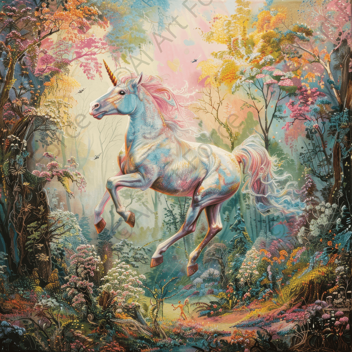 Children Kids Room Art Unicorn Fantasy 6 - Shop Ai Art WebShop - Digital Art online Store