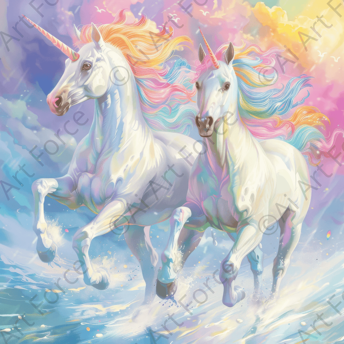 Children Kids Room Art Unicorn Fantasy - Shop Ai Art WebShop - Digital Art online Store