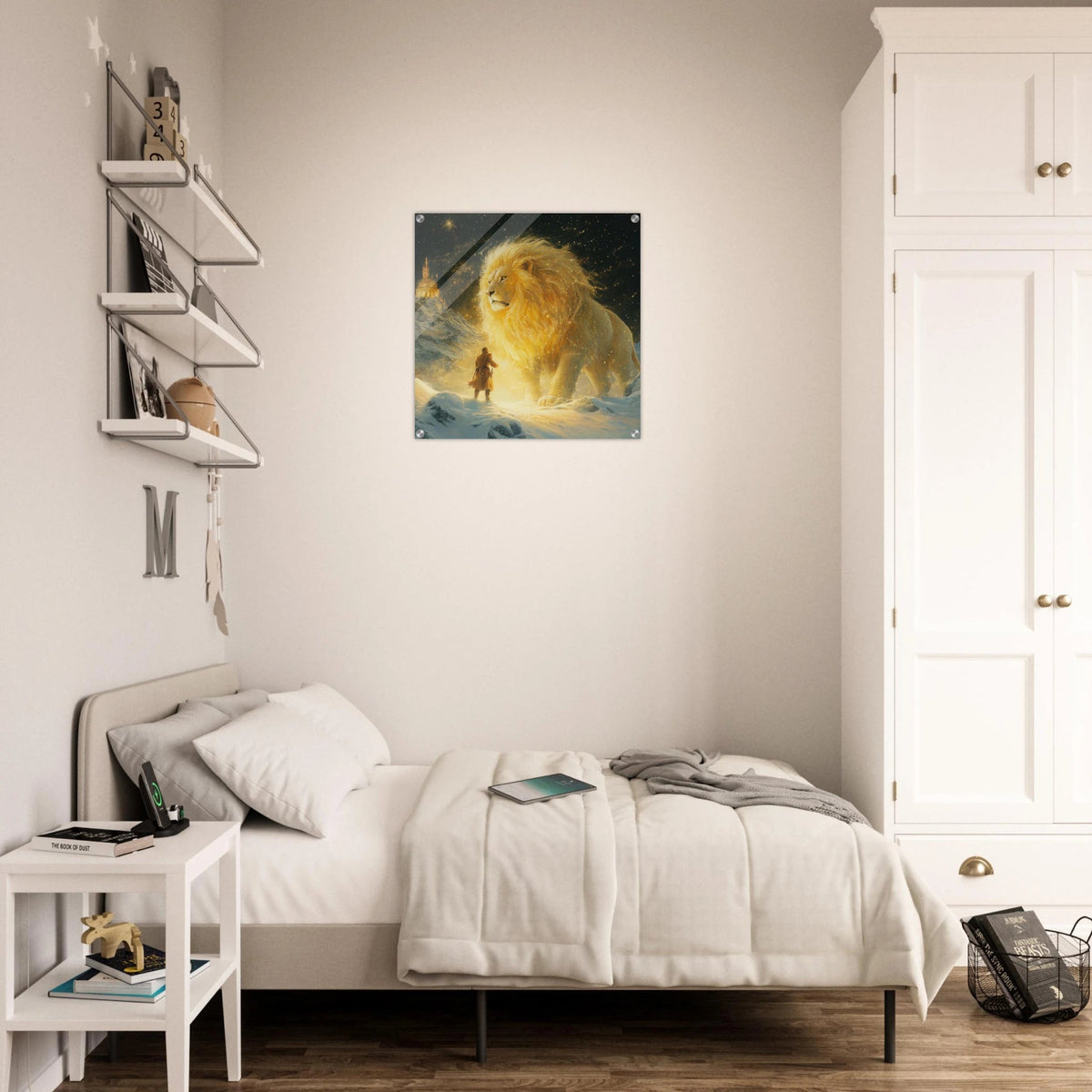 Christian Spirituality in Lewiss Works About Nar 2 - Shop Ai Art WebShop - Digital Art online Store