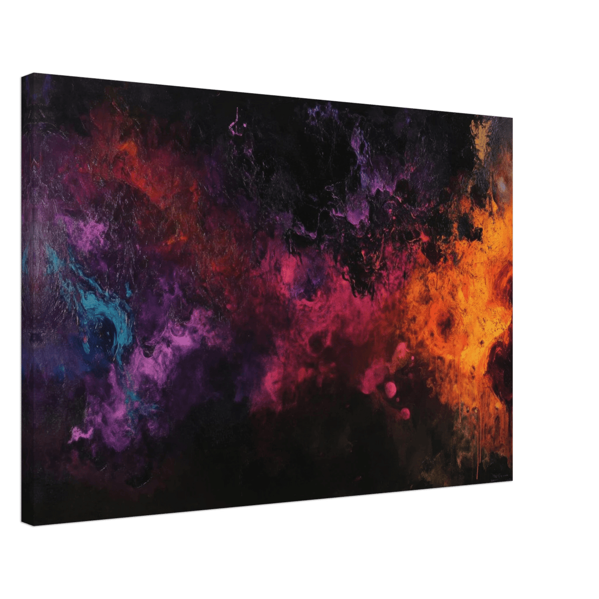 Chromatic Abyss A dark infinite void punctured 2 - Shop Ai Art WebShop - Digital Art online Store