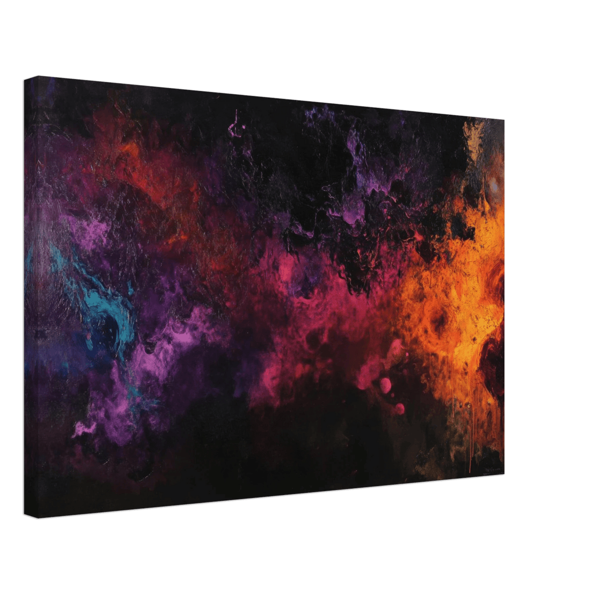Chromatic Abyss A dark infinite void punctured 2 - Shop Ai Art WebShop - Digital Art online Store