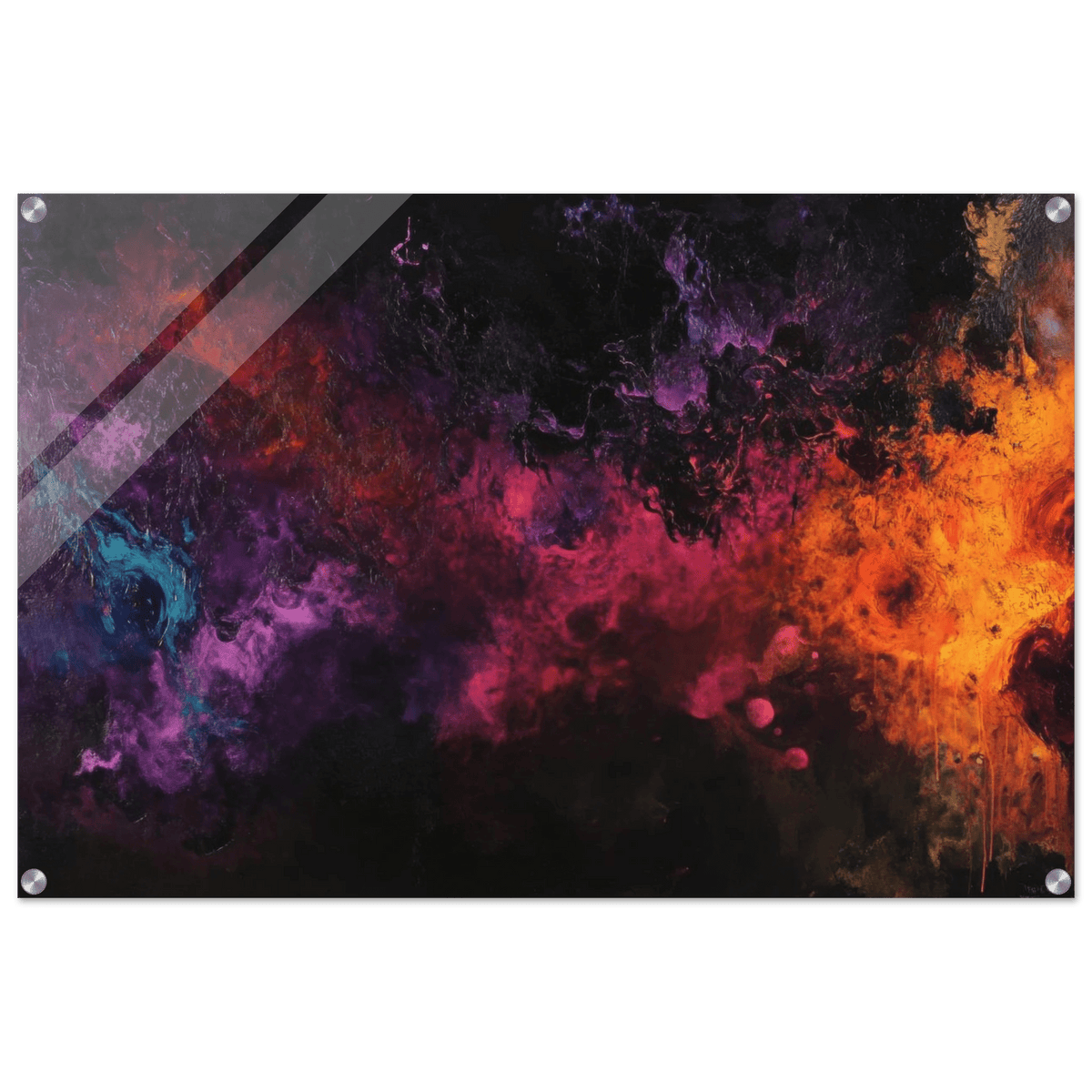 Chromatic Abyss A dark infinite void punctured 2 - Shop Ai Art WebShop - Digital Art online Store