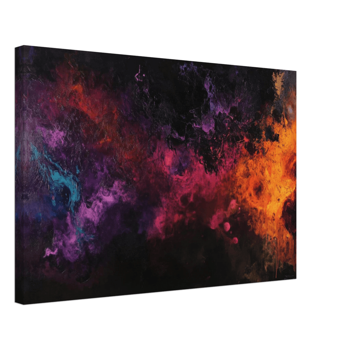 Chromatic Abyss A dark infinite void punctured 2 - Shop Ai Art WebShop - Digital Art online Store