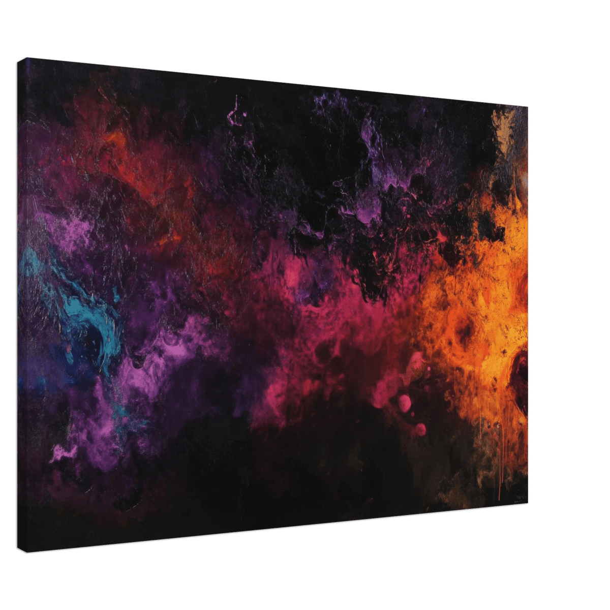 Chromatic Abyss A dark infinite void punctured 2 - Shop Ai Art WebShop - Digital Art online Store
