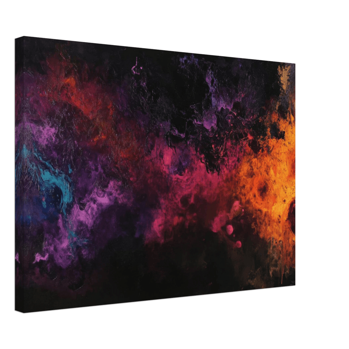 Chromatic Abyss A dark infinite void punctured 2 - Shop Ai Art WebShop - Digital Art online Store