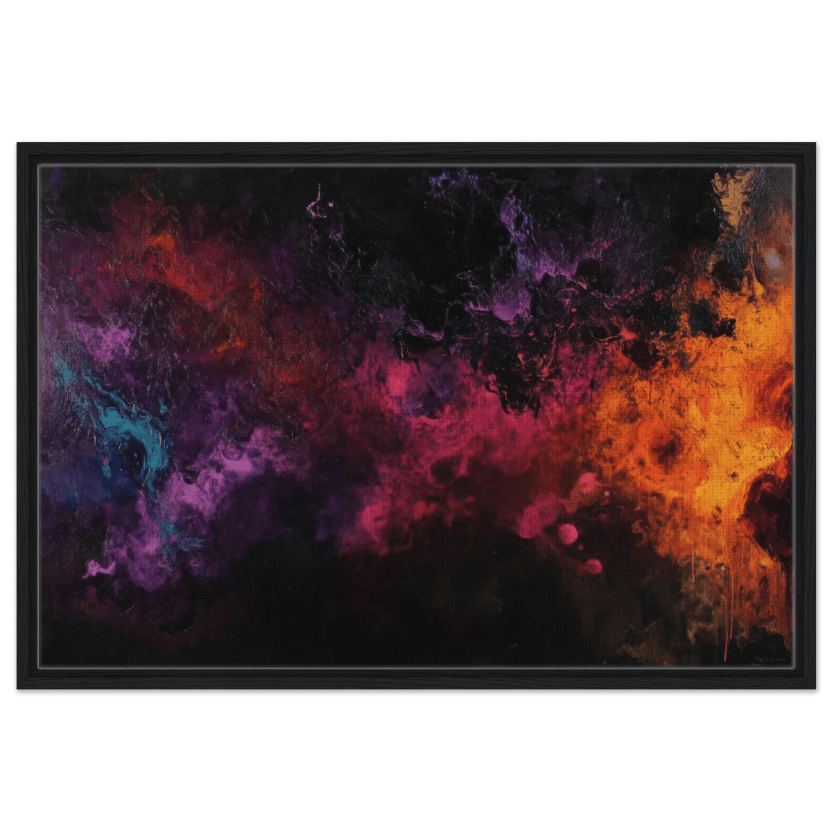 Chromatic Abyss A dark infinite void punctured 2 - Shop Ai Art WebShop - Digital Art online Store