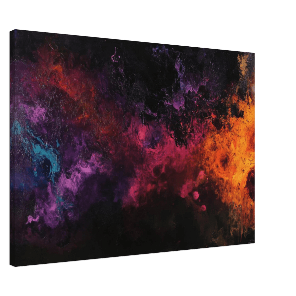 Chromatic Abyss A dark infinite void punctured 2 - Shop Ai Art WebShop - Digital Art online Store