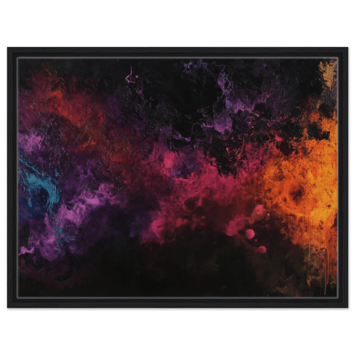 Chromatic Abyss A dark infinite void punctured 2 - Shop Ai Art WebShop - Digital Art online Store