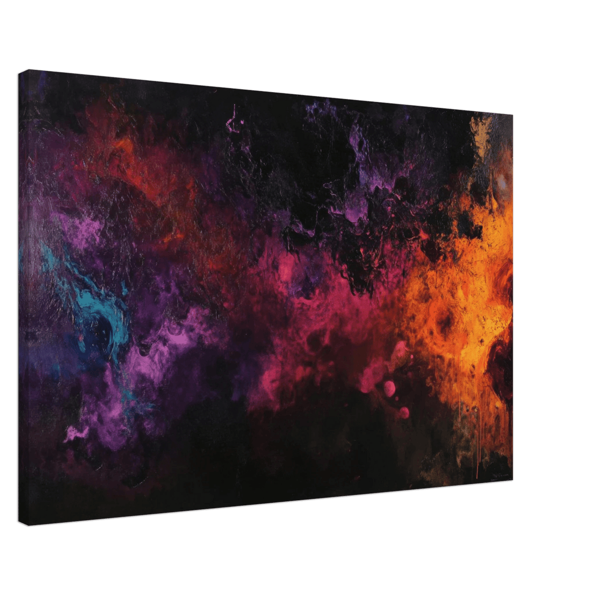 Chromatic Abyss A dark infinite void punctured 2 - Shop Ai Art WebShop - Digital Art online Store