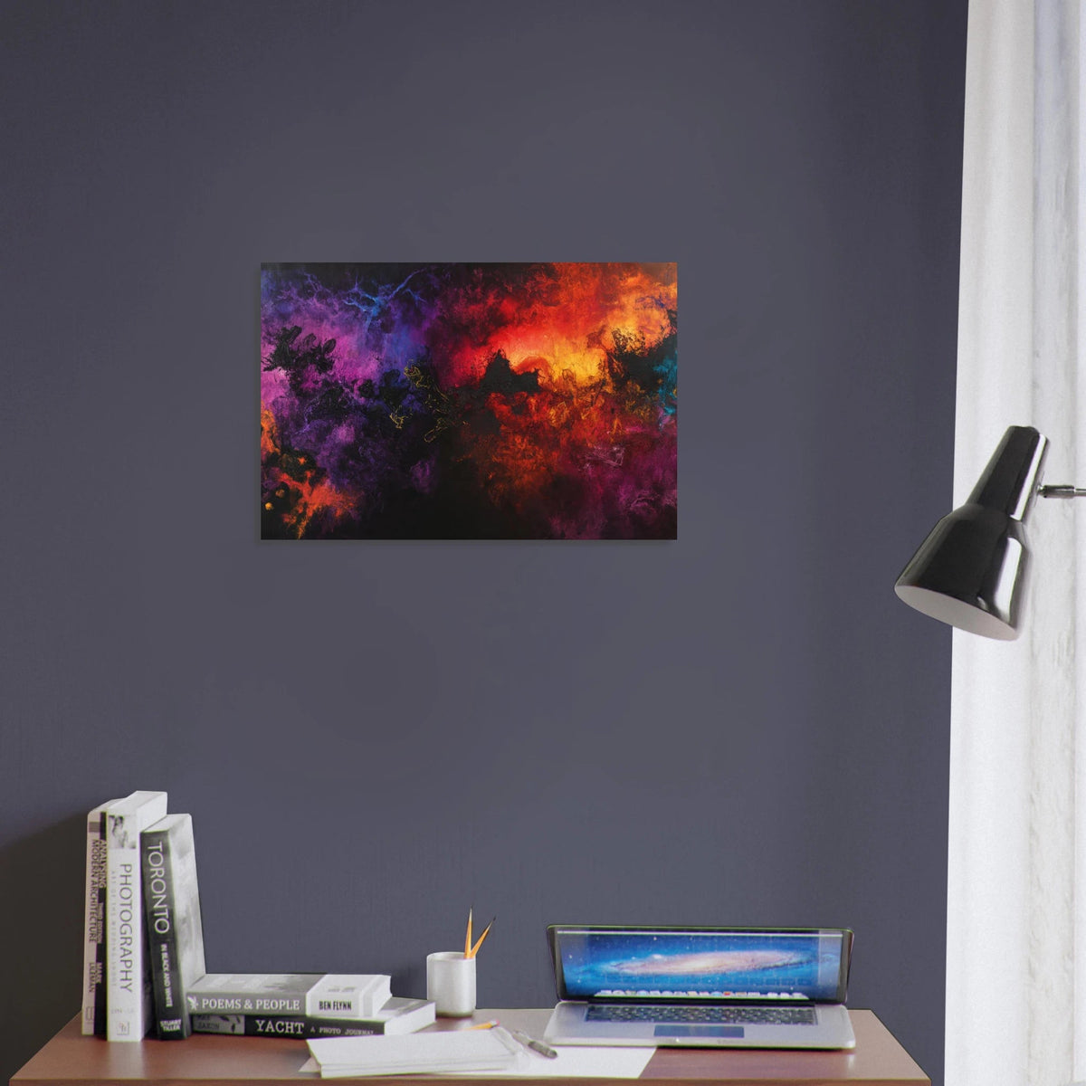 Chromatic Abyss A dark infinite void punctured 3 - Shop Ai Art WebShop - Digital Art online Store