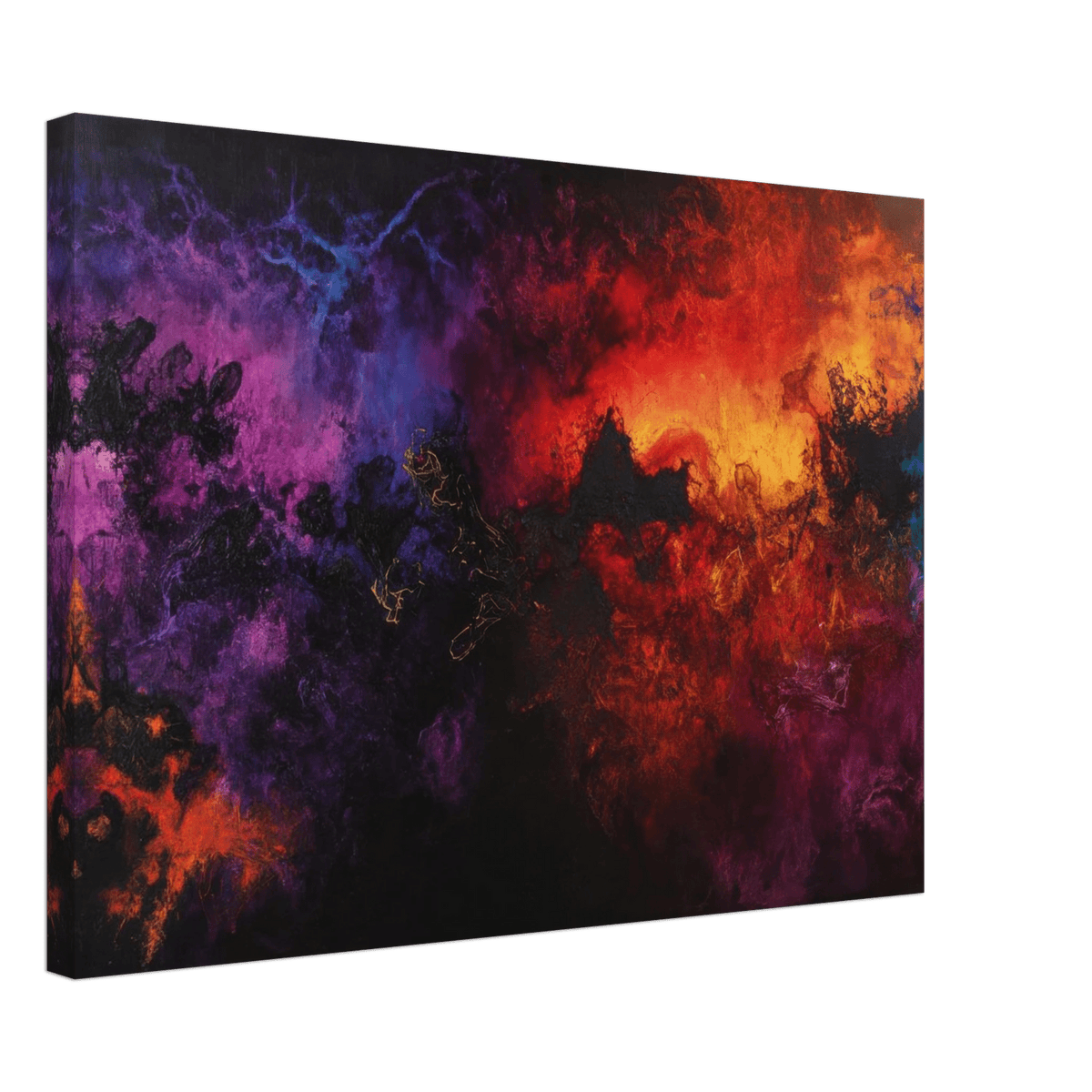 Chromatic Abyss A dark infinite void punctured 3 - Shop Ai Art WebShop - Digital Art online Store