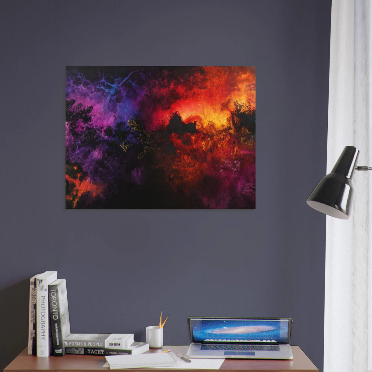 Chromatic Abyss A dark infinite void punctured 3 - Shop Ai Art WebShop - Digital Art online Store