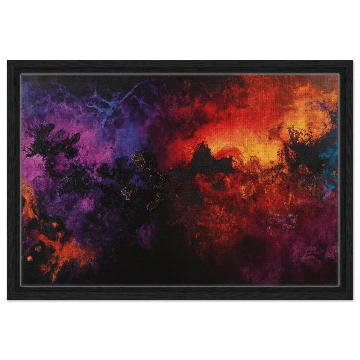 Chromatic Abyss A dark infinite void punctured 3 - Shop Ai Art WebShop - Digital Art online Store