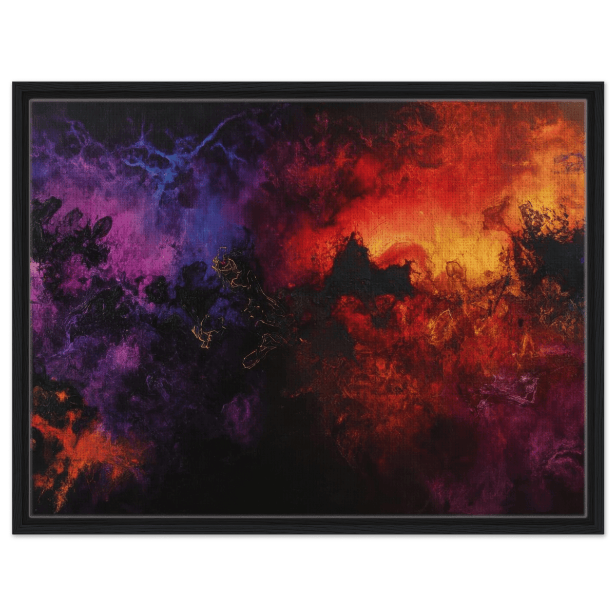 Chromatic Abyss A dark infinite void punctured 3 - Shop Ai Art WebShop - Digital Art online Store