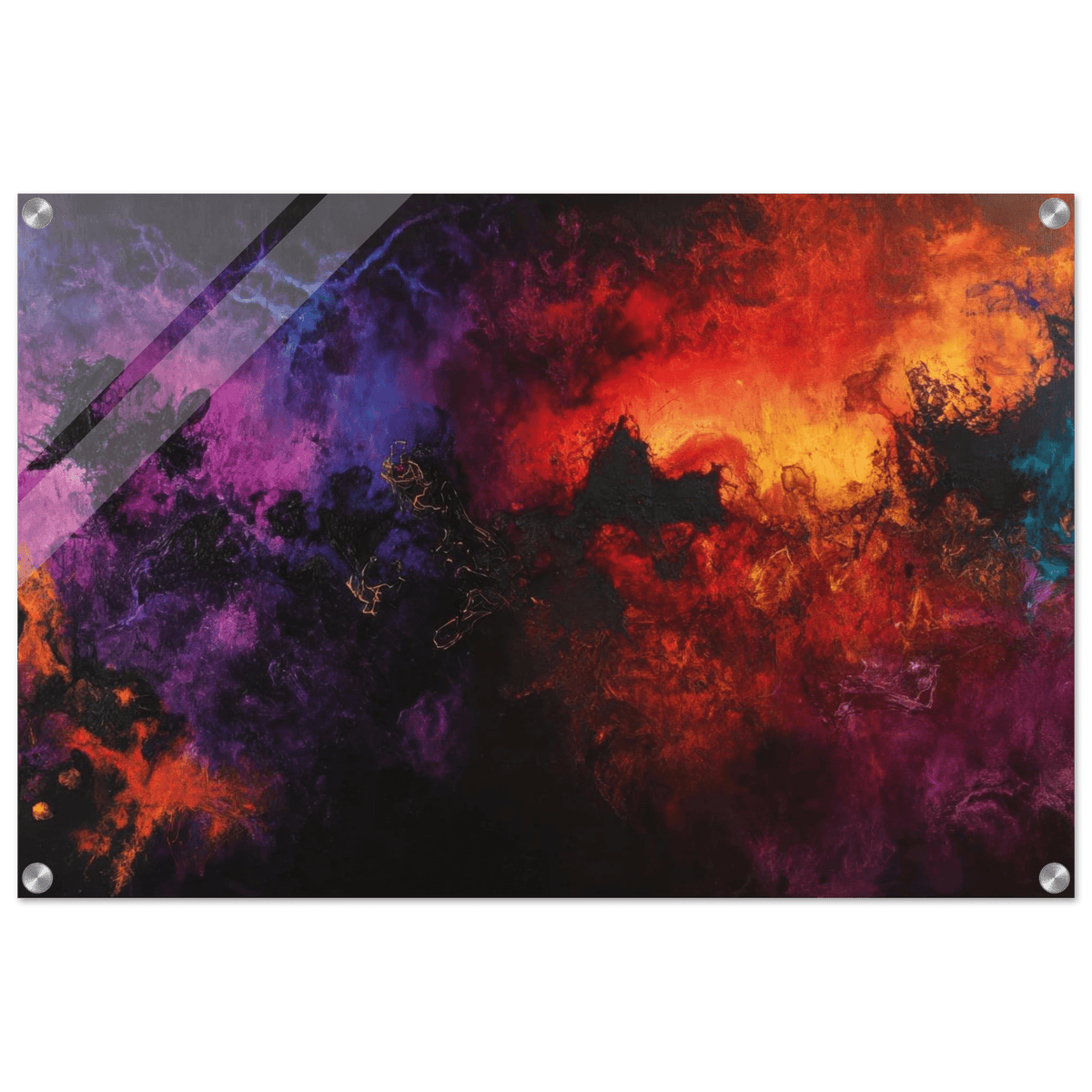 Chromatic Abyss A dark infinite void punctured 3 - Shop Ai Art WebShop - Digital Art online Store
