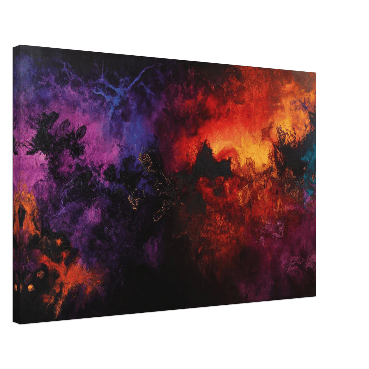 Chromatic Abyss A dark infinite void punctured 3 - Shop Ai Art WebShop - Digital Art online Store