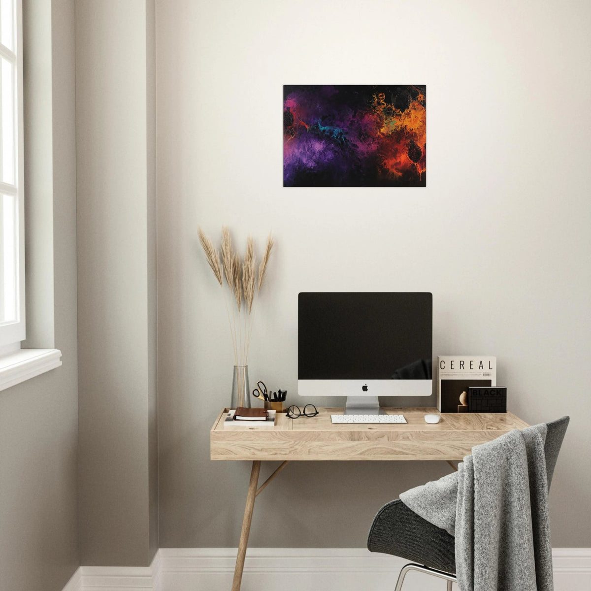 Chromatic Abyss A dark infinite void punctured 4 - Shop Ai Art WebShop - Digital Art online Store