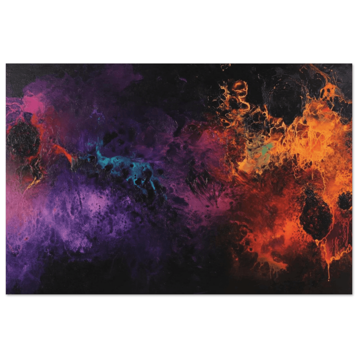 Chromatic Abyss A dark infinite void punctured 4 - Shop Ai Art WebShop - Digital Art online Store