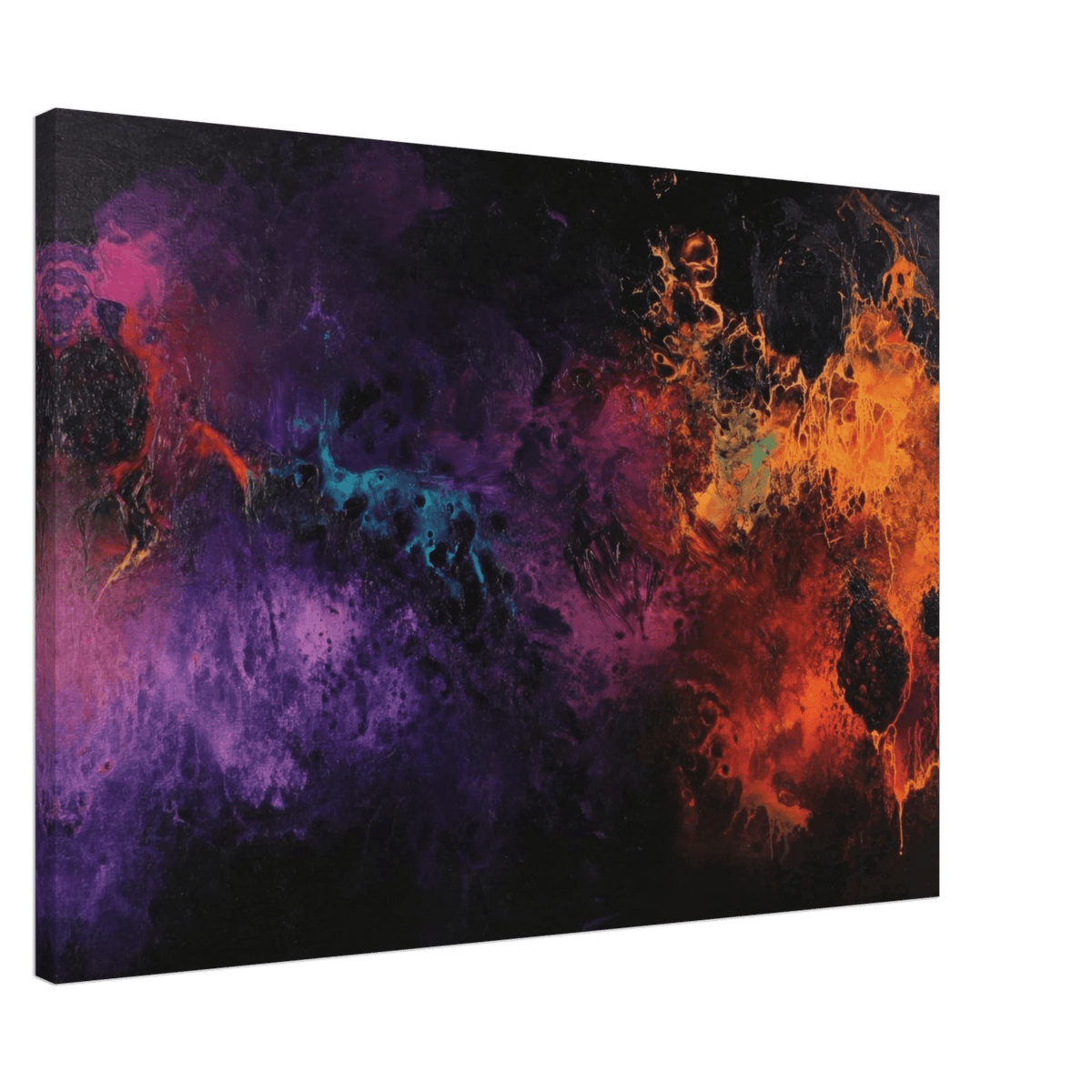 Chromatic Abyss A dark infinite void punctured 4 - Shop Ai Art WebShop - Digital Art online Store