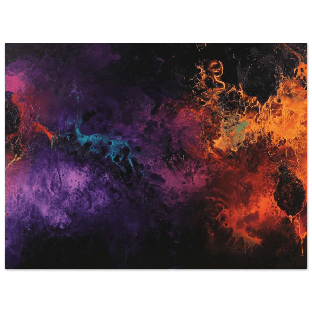 Chromatic Abyss A dark infinite void punctured 4 - Shop Ai Art WebShop - Digital Art online Store