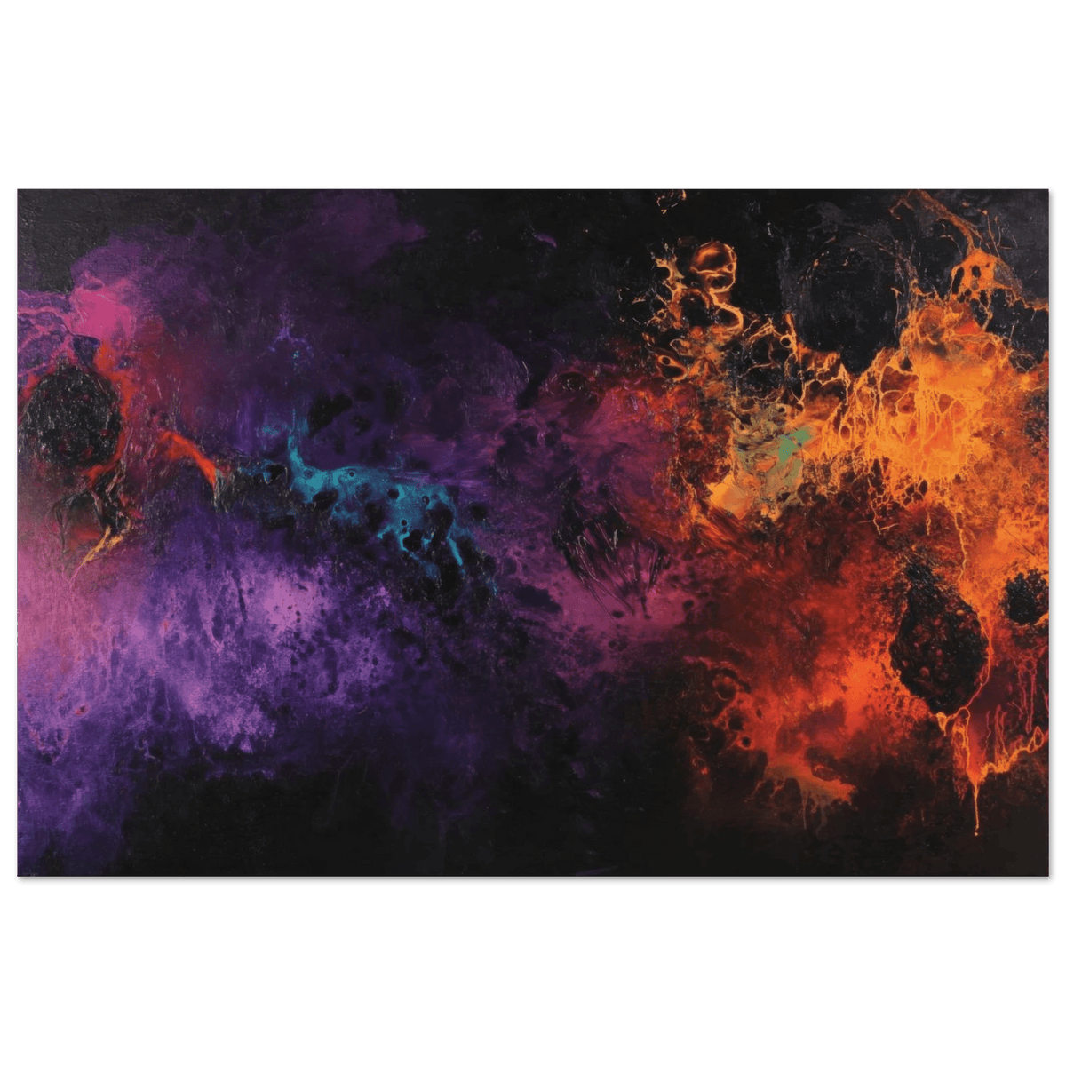 Chromatic Abyss A dark infinite void punctured 4 - Shop Ai Art WebShop - Digital Art online Store