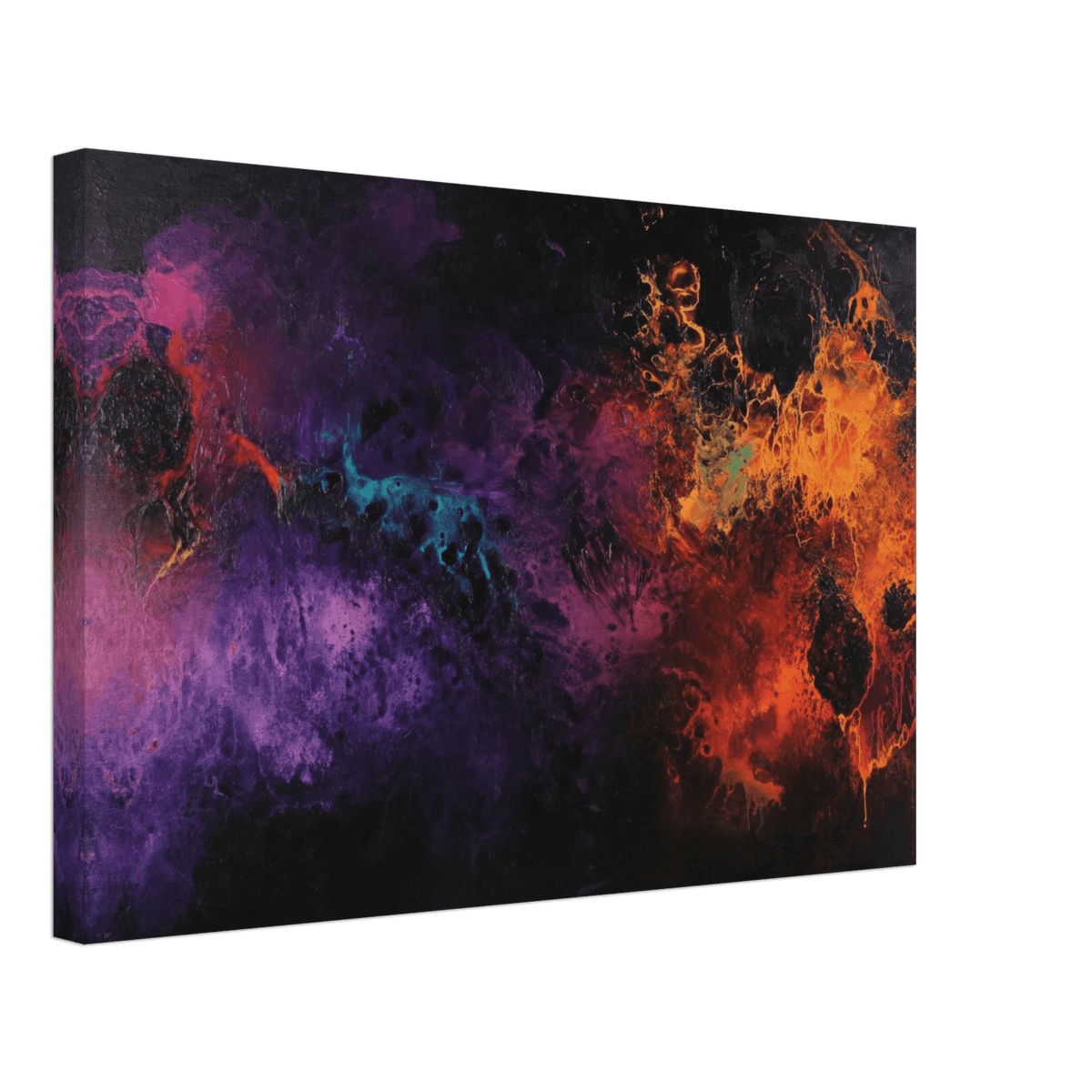 Chromatic Abyss A dark infinite void punctured 4 - Shop Ai Art WebShop - Digital Art online Store