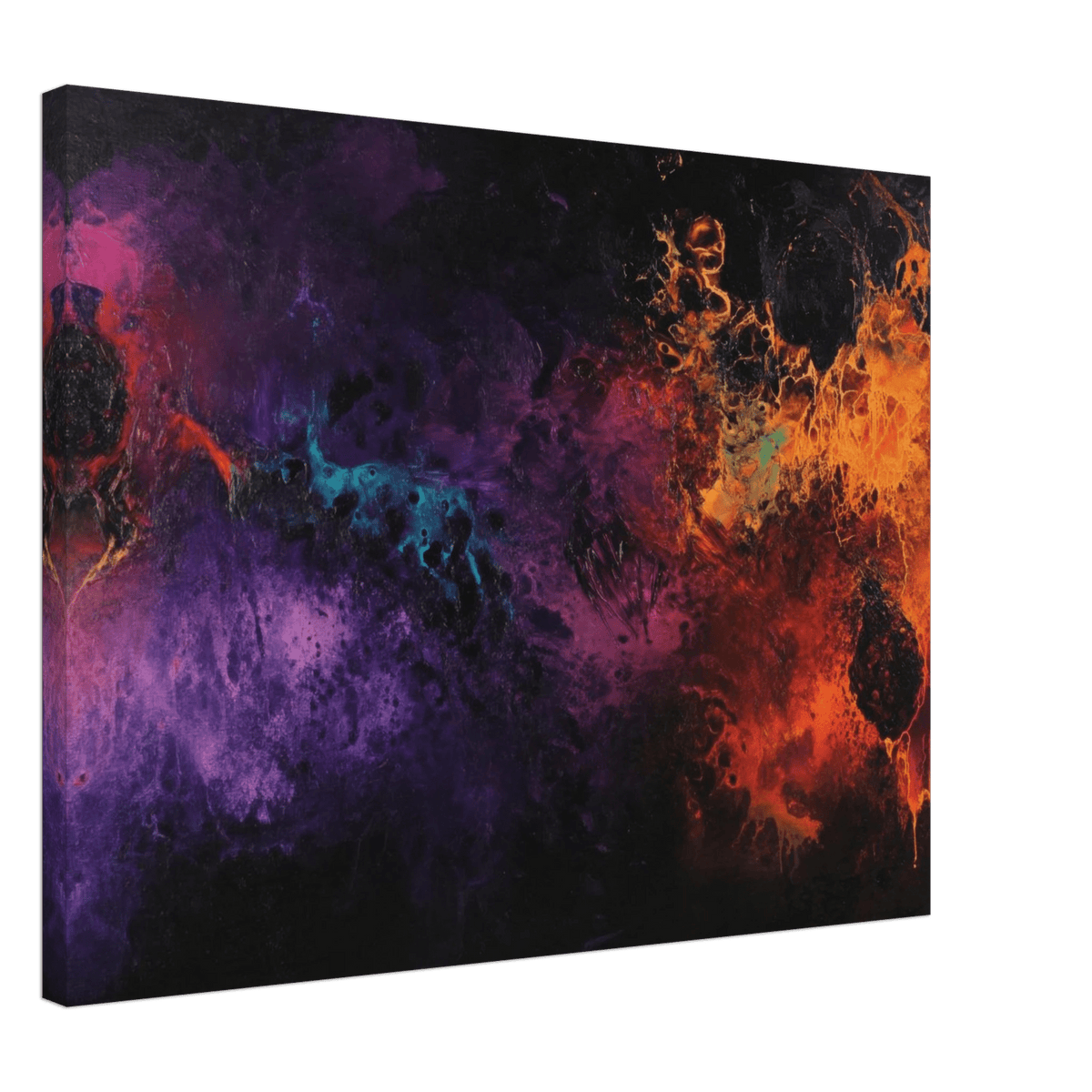 Chromatic Abyss A dark infinite void punctured 4 - Shop Ai Art WebShop - Digital Art online Store