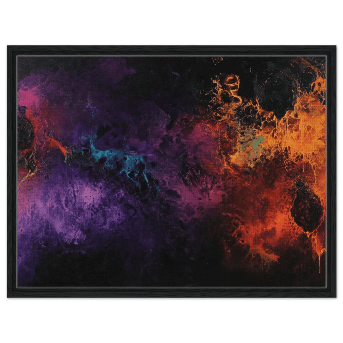 Chromatic Abyss A dark infinite void punctured 4 - Shop Ai Art WebShop - Digital Art online Store