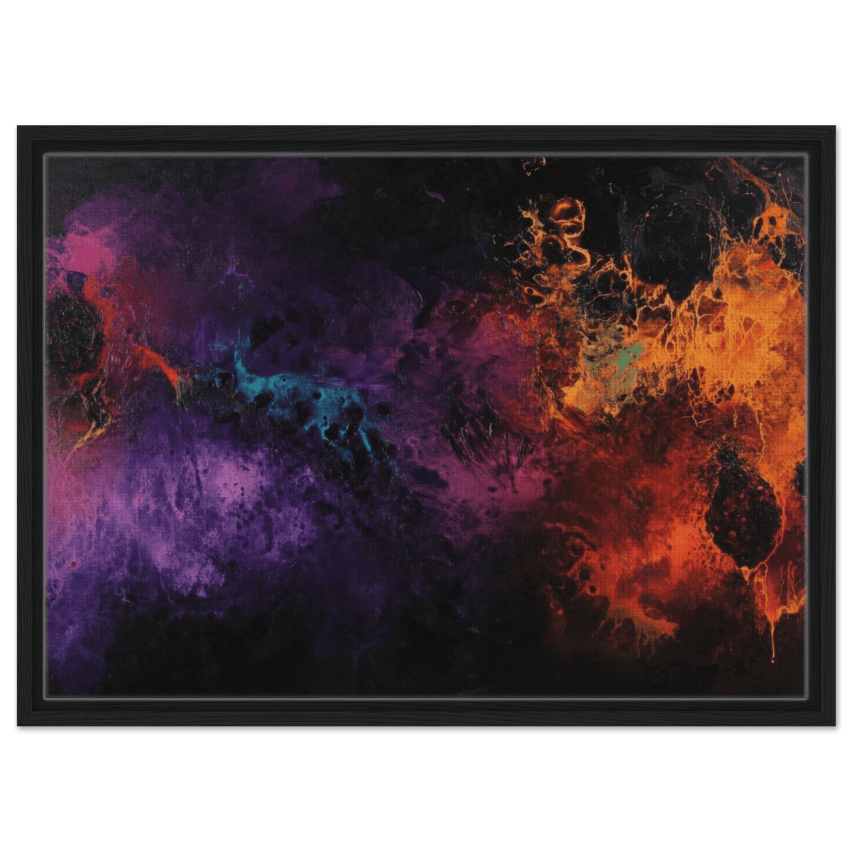 Chromatic Abyss A dark infinite void punctured 4 - Shop Ai Art WebShop - Digital Art online Store