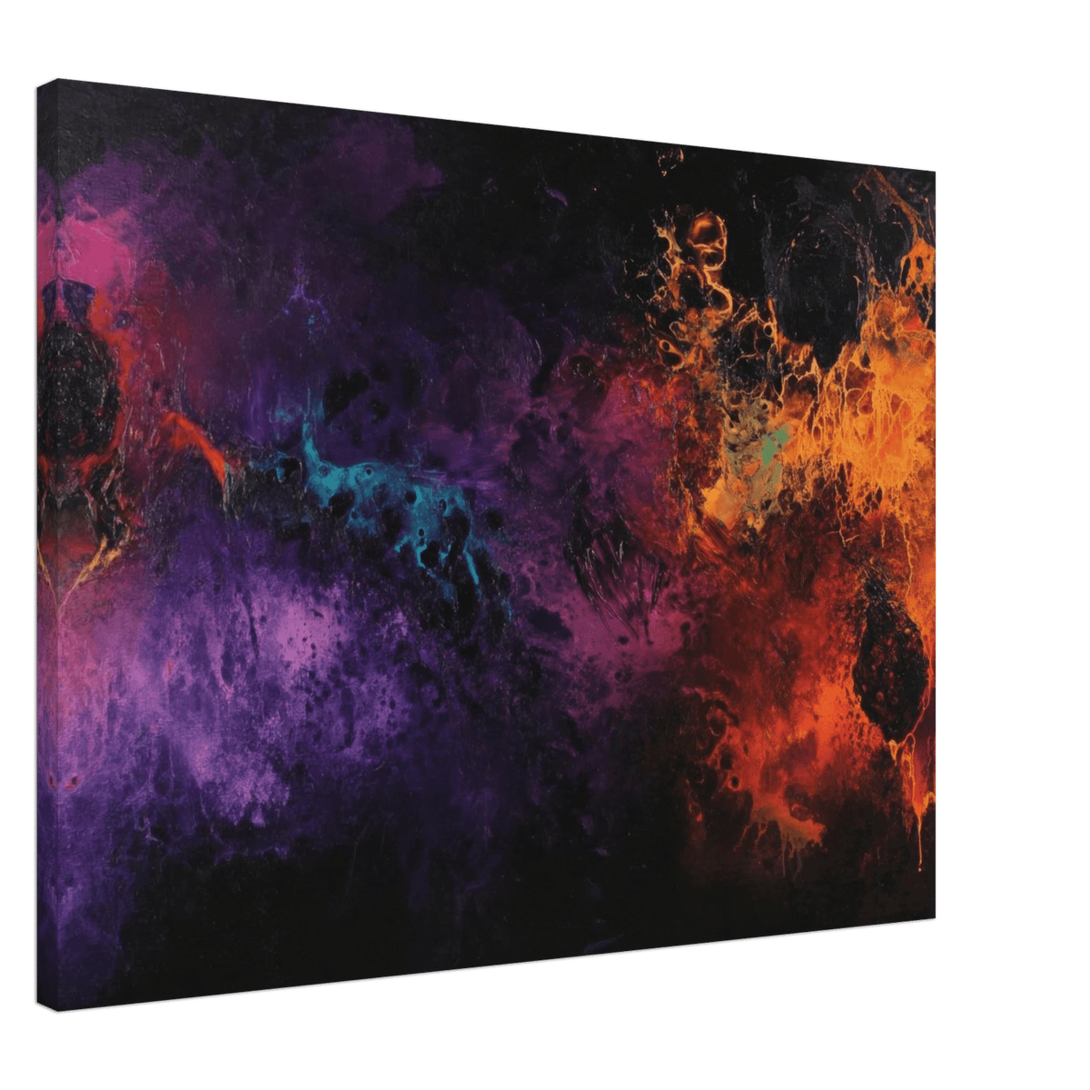 Chromatic Abyss A dark infinite void punctured 4 - Shop Ai Art WebShop - Digital Art online Store