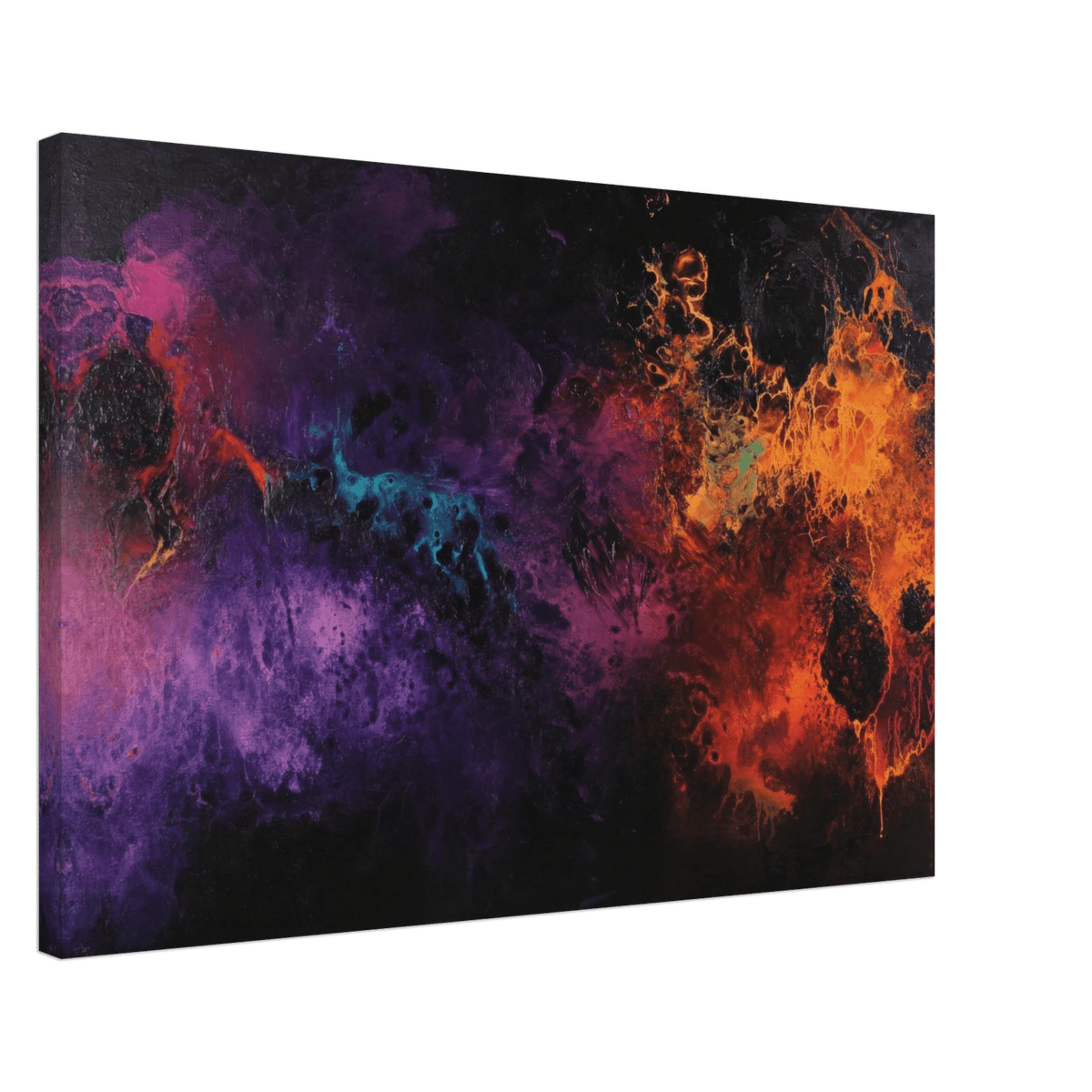 Chromatic Abyss A dark infinite void punctured 4 - Shop Ai Art WebShop - Digital Art online Store