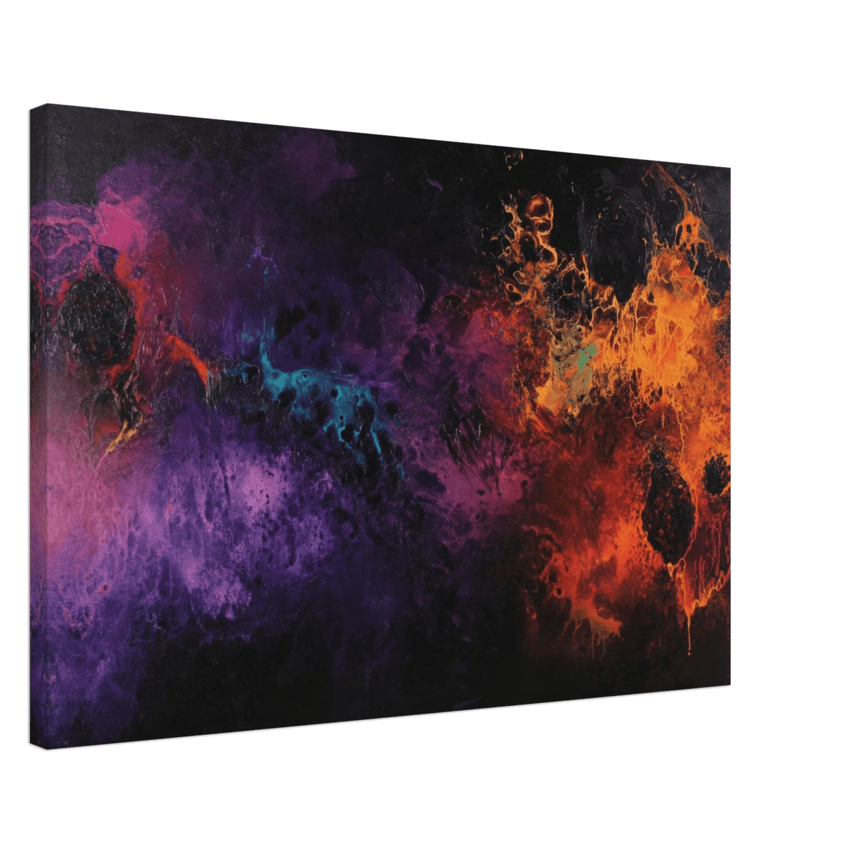 Chromatic Abyss A dark infinite void punctured 4 - Shop Ai Art WebShop - Digital Art online Store