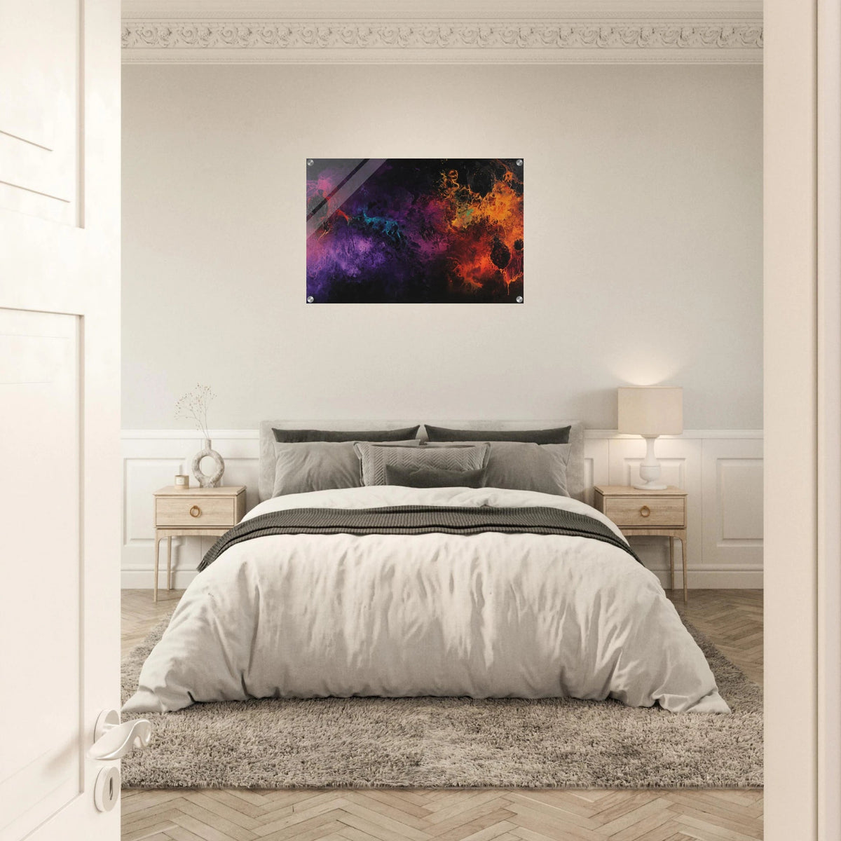Chromatic Abyss A dark infinite void punctured 4 - Shop Ai Art WebShop - Digital Art online Store