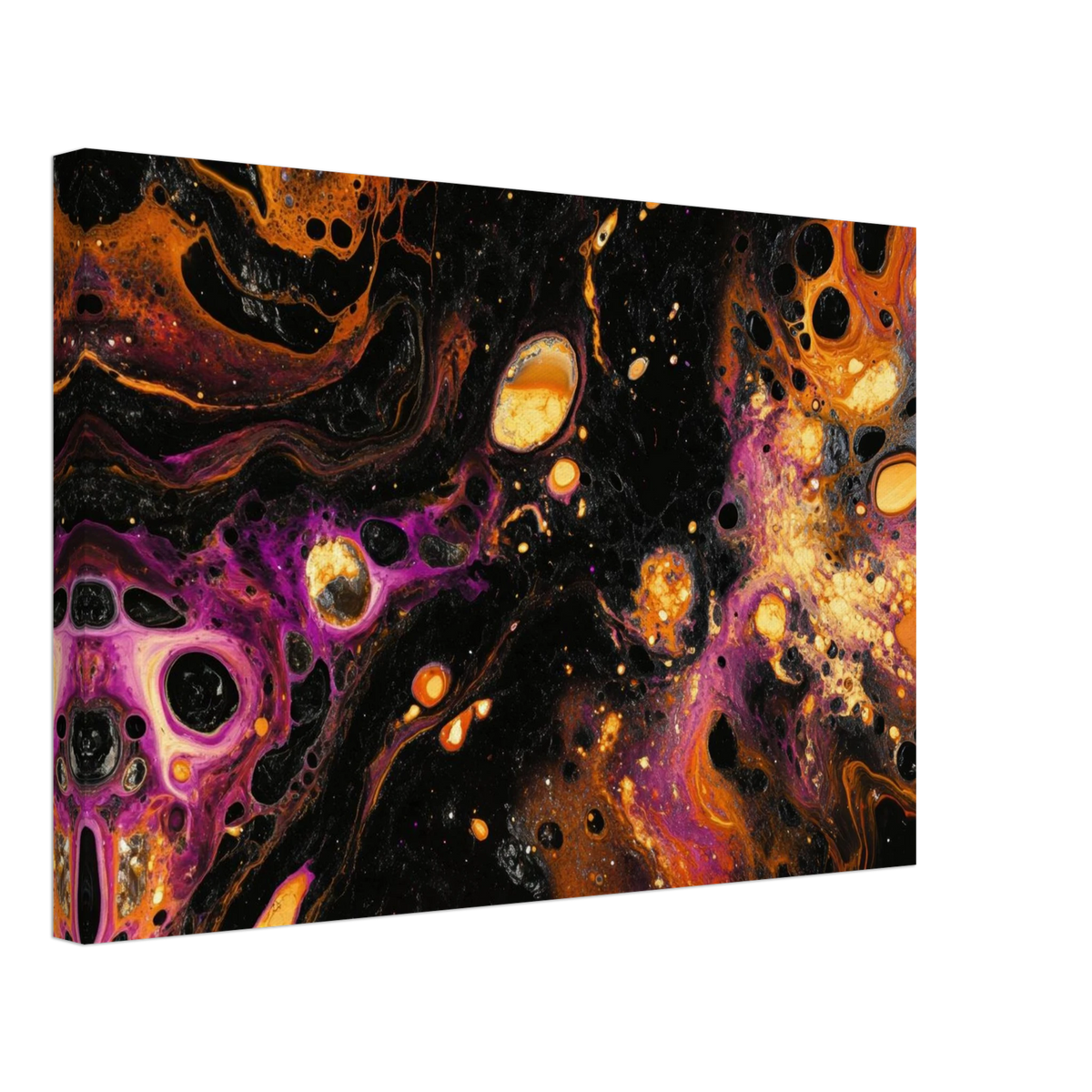 Chromatic Abyss A dark infinite void punctured 7 - Shop Ai Art WebShop - Digital Art online Store