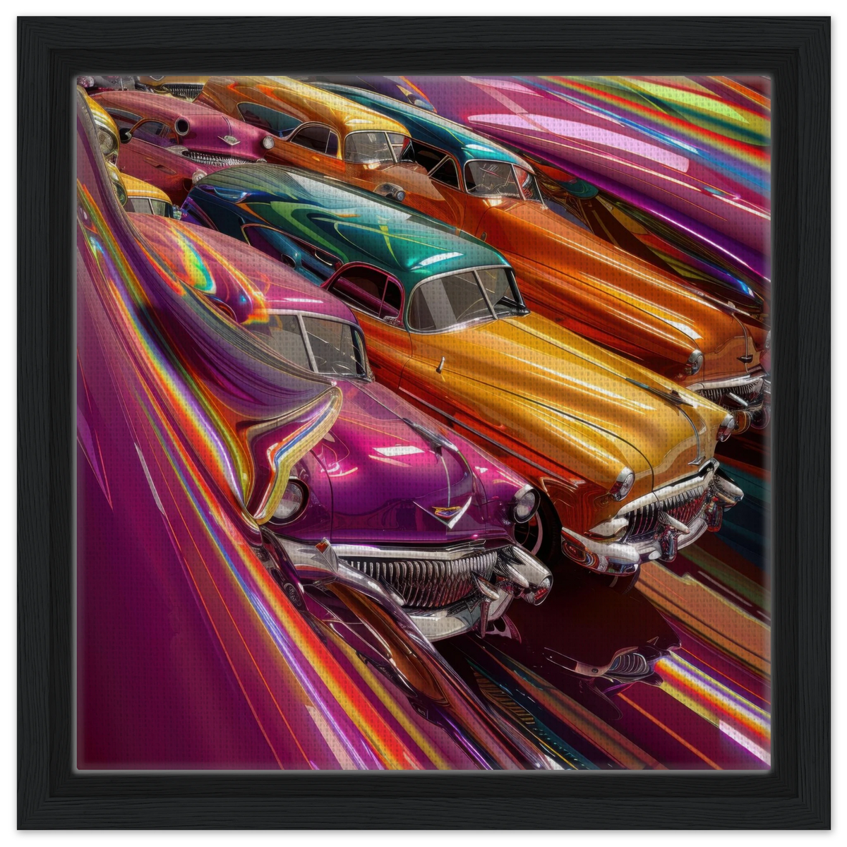 Classic Cars Art - Shop Ai Art WebShop - Digital Art online Store