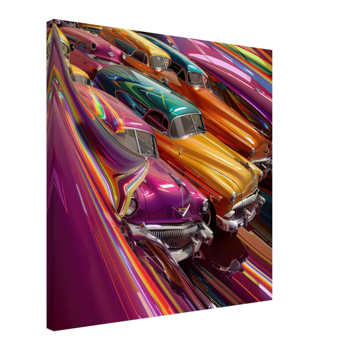 Classic Cars Art - Shop Ai Art WebShop - Digital Art online Store