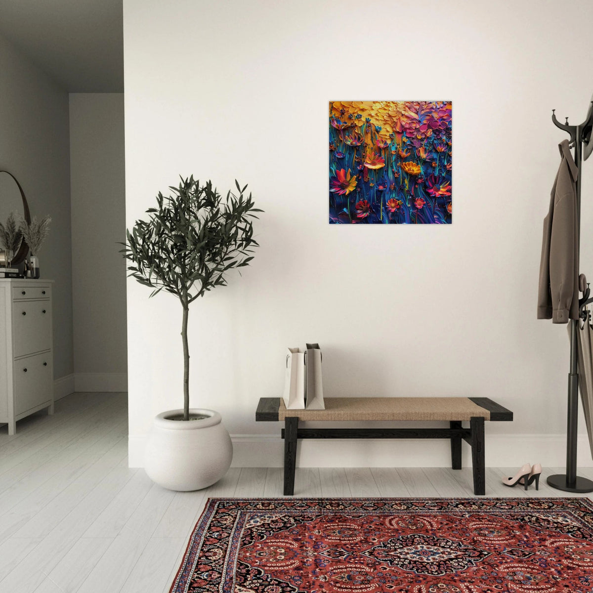 Colorful Flower Art 2 - Shop Ai Art WebShop - Digital Art online Store