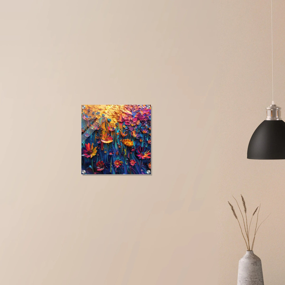 Colorful Flower Art 2 - Shop Ai Art WebShop - Digital Art online Store