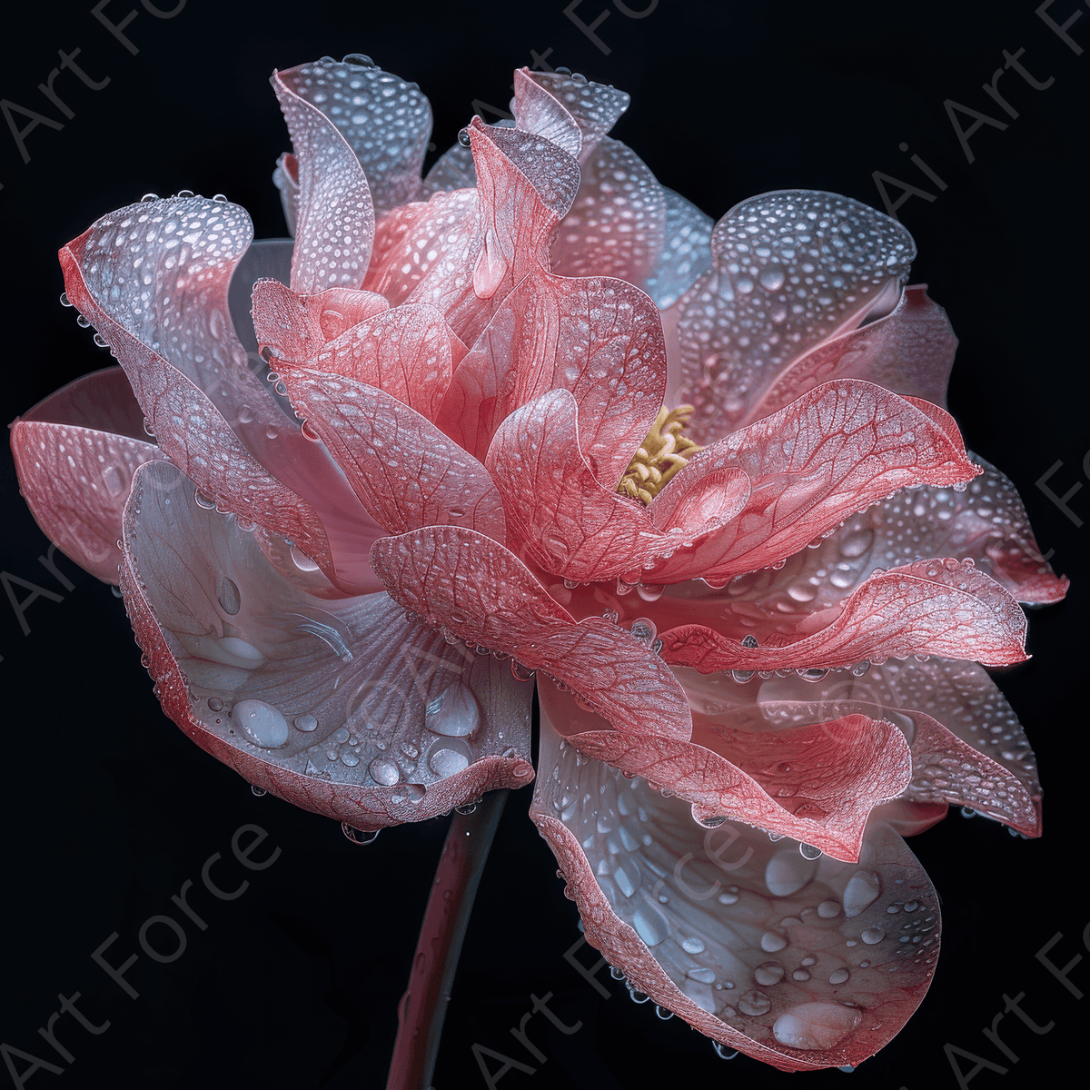 Colorfull Flower Art 12 - Shop Ai Art WebShop - Digital Art online Store