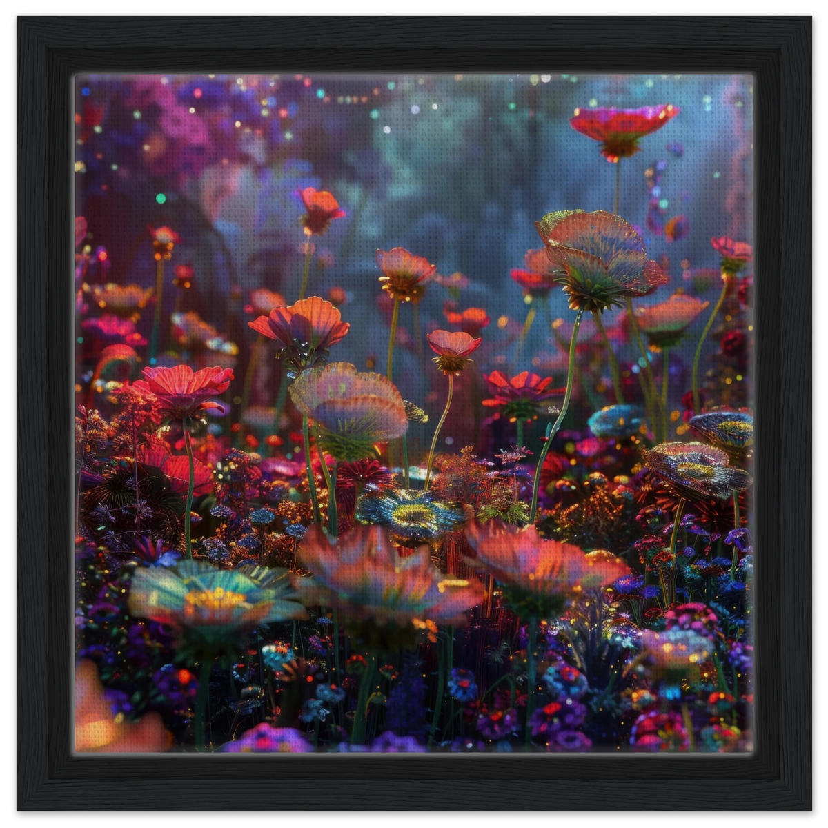 Colorfull Flower Art 13 - Shop Ai Art WebShop - Digital Art online Store
