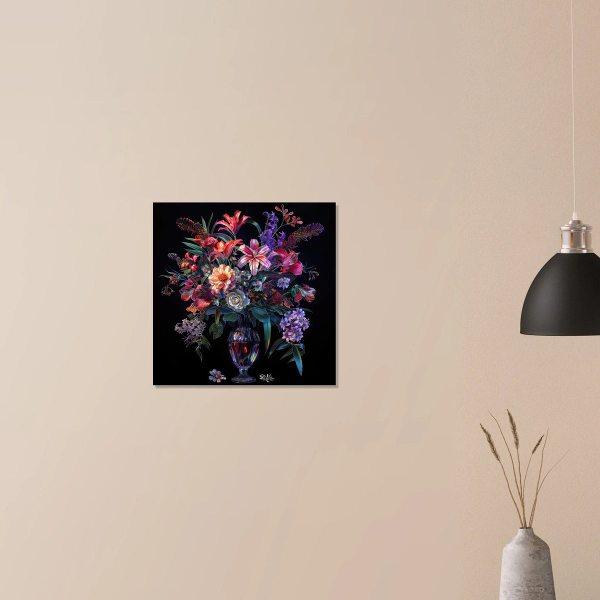 Colorfull Flower Art 14 - Shop Ai Art WebShop - Digital Art online Store
