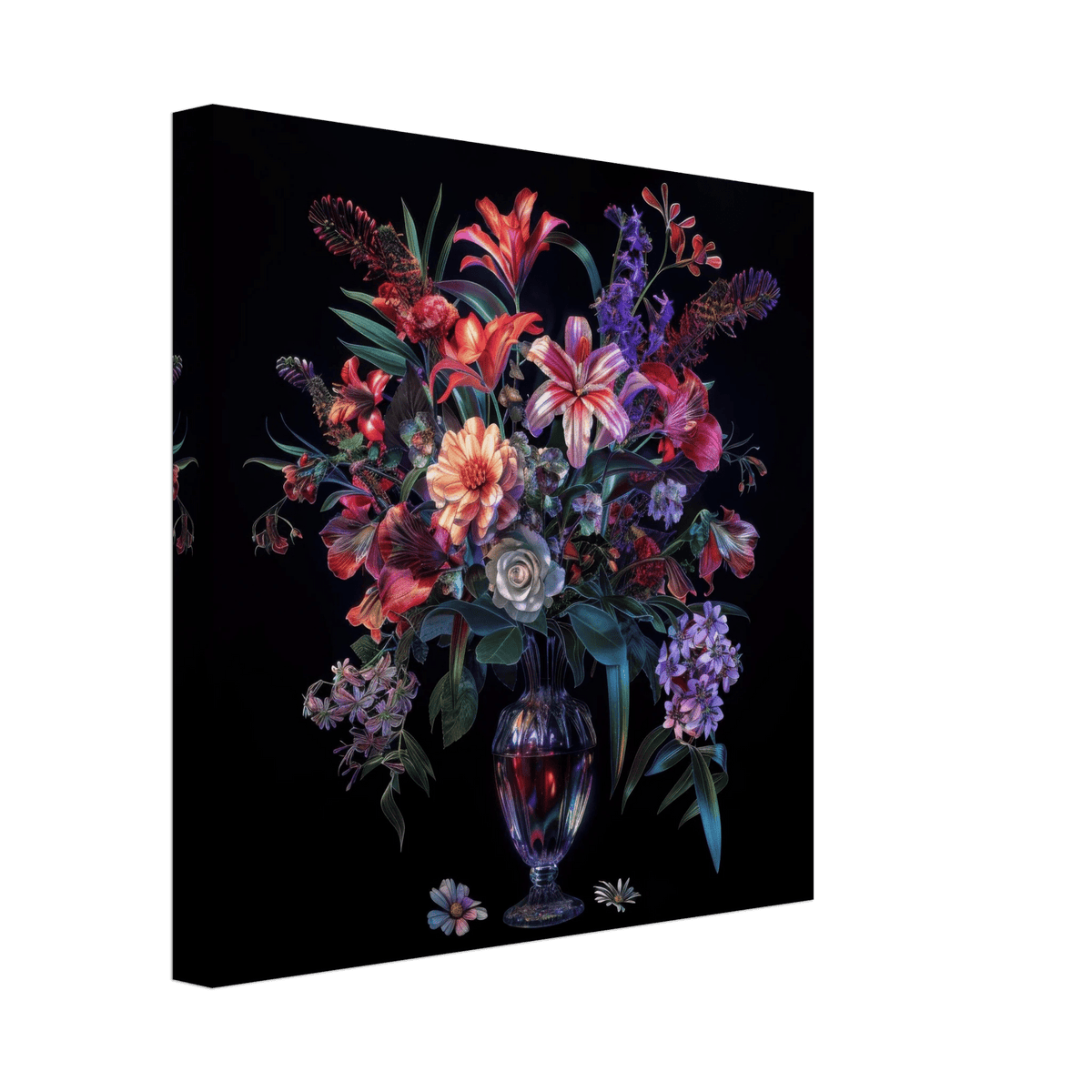 Colorfull Flower Art 14 - Shop Ai Art WebShop - Digital Art online Store