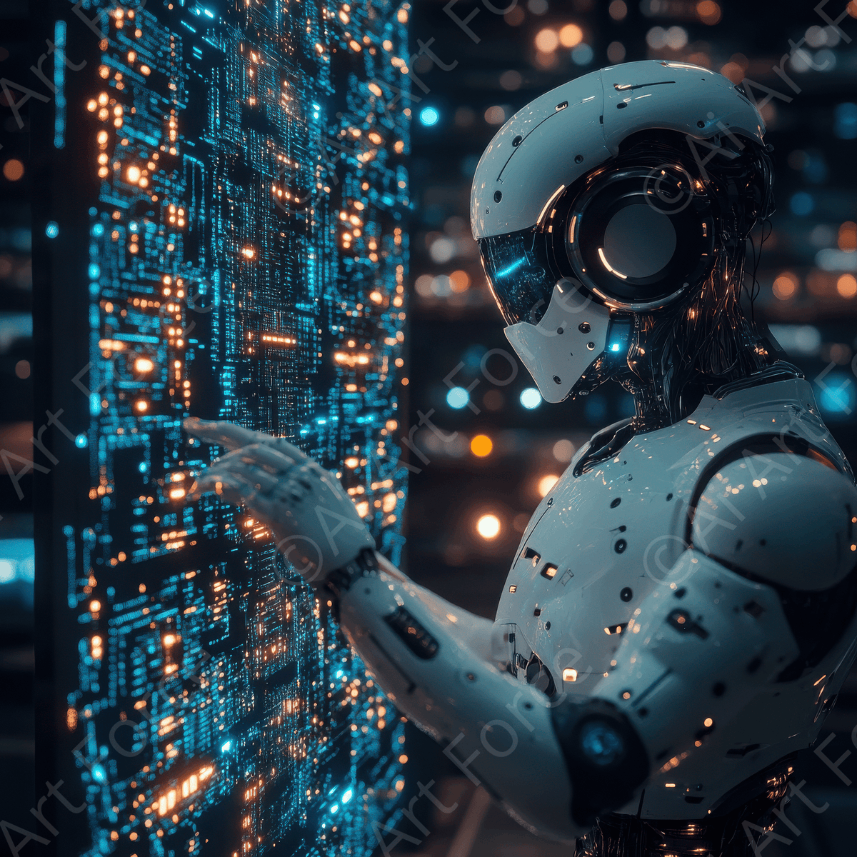 Could AI develop its own culture and society - Shop Ai Art WebShop - Digital Art online Store