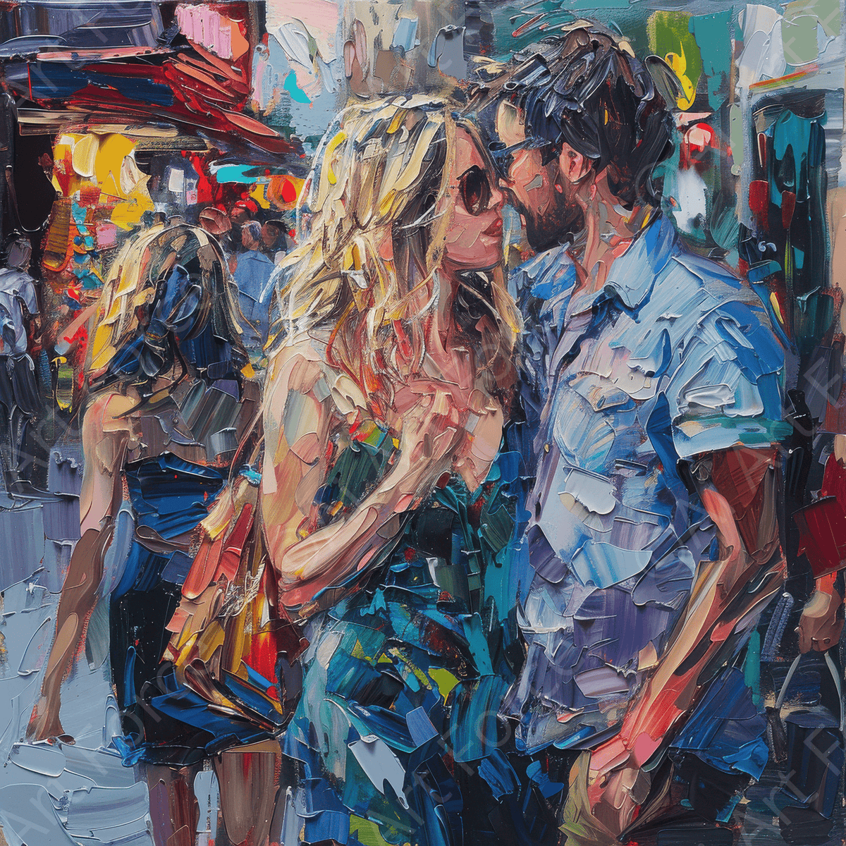 Daily life of a Holywood star - Shop Ai Art WebShop - Digital Art online Store