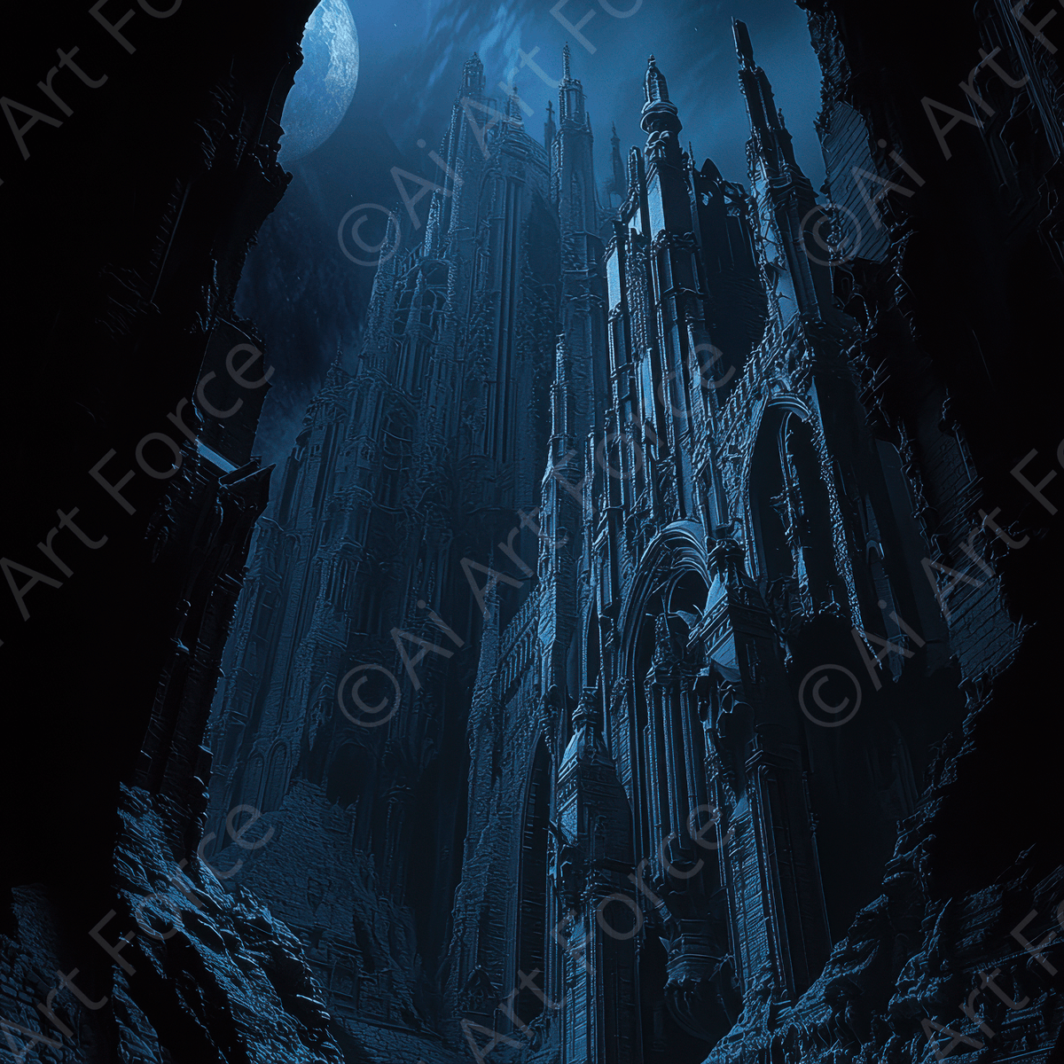 Dark Path Art 10 - Shop Ai Art WebShop - Digital Art online Store