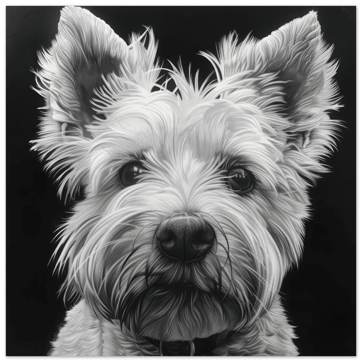 Dogs Westie Art - Shop Ai Art WebShop - Digital Art online Store