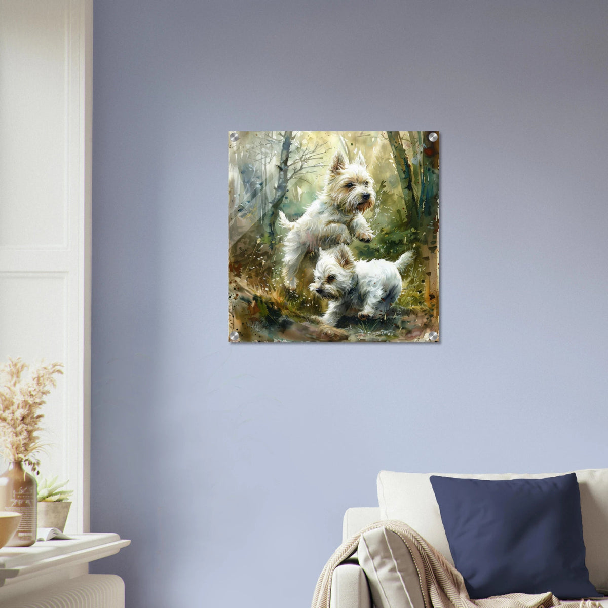 Dogs Westie Art1 - Shop Ai Art WebShop - Digital Art online Store